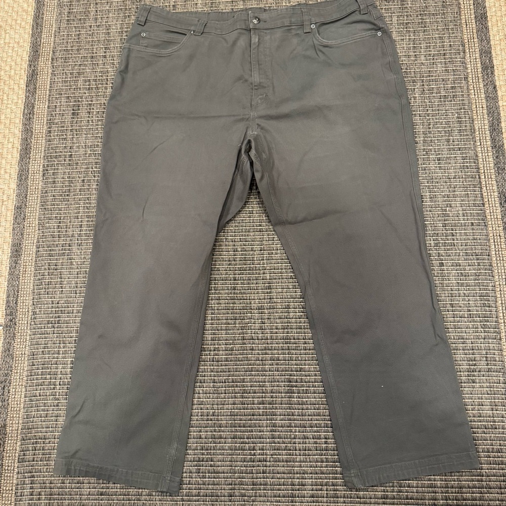 Duluth Trading Co Firehose Charcoal Pants 46 X 30